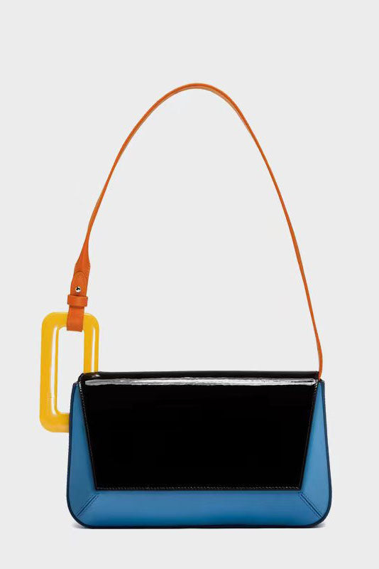 Bunte Patchwork-Tasche