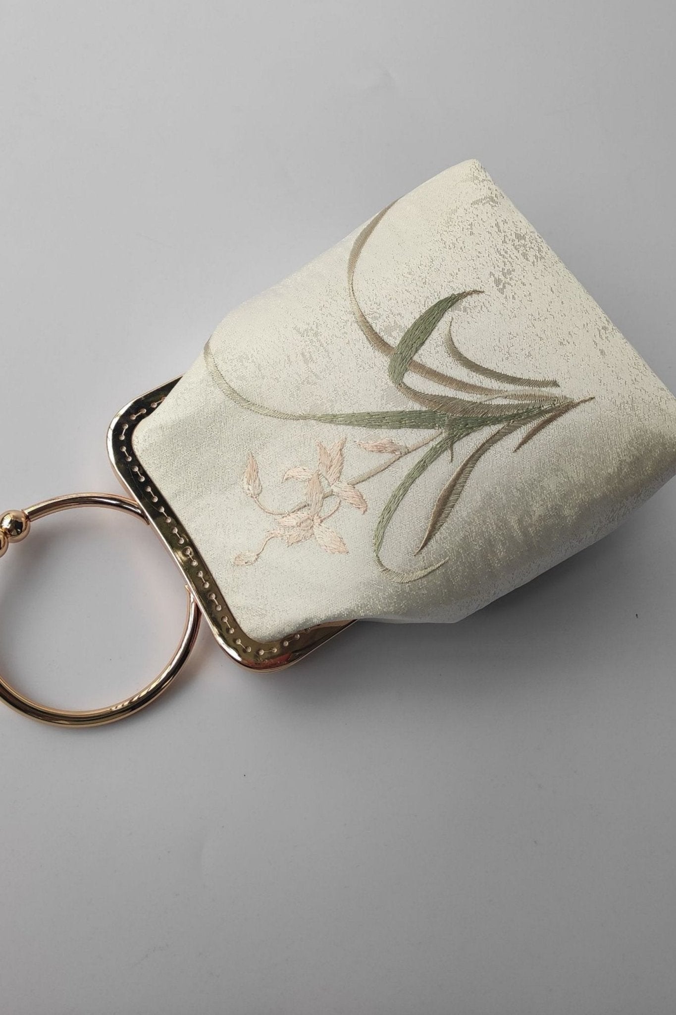 Bolsa Liz aus besticktem Satin