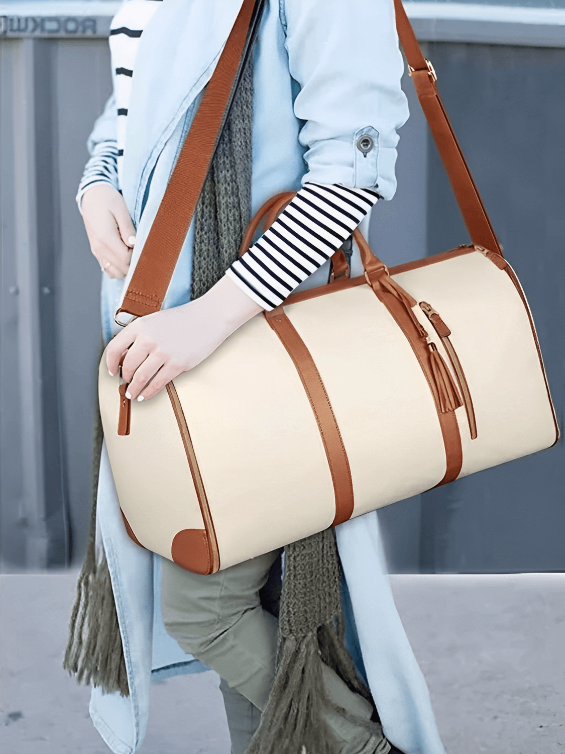 Multifunktionale Faltbare Damenreisetasche