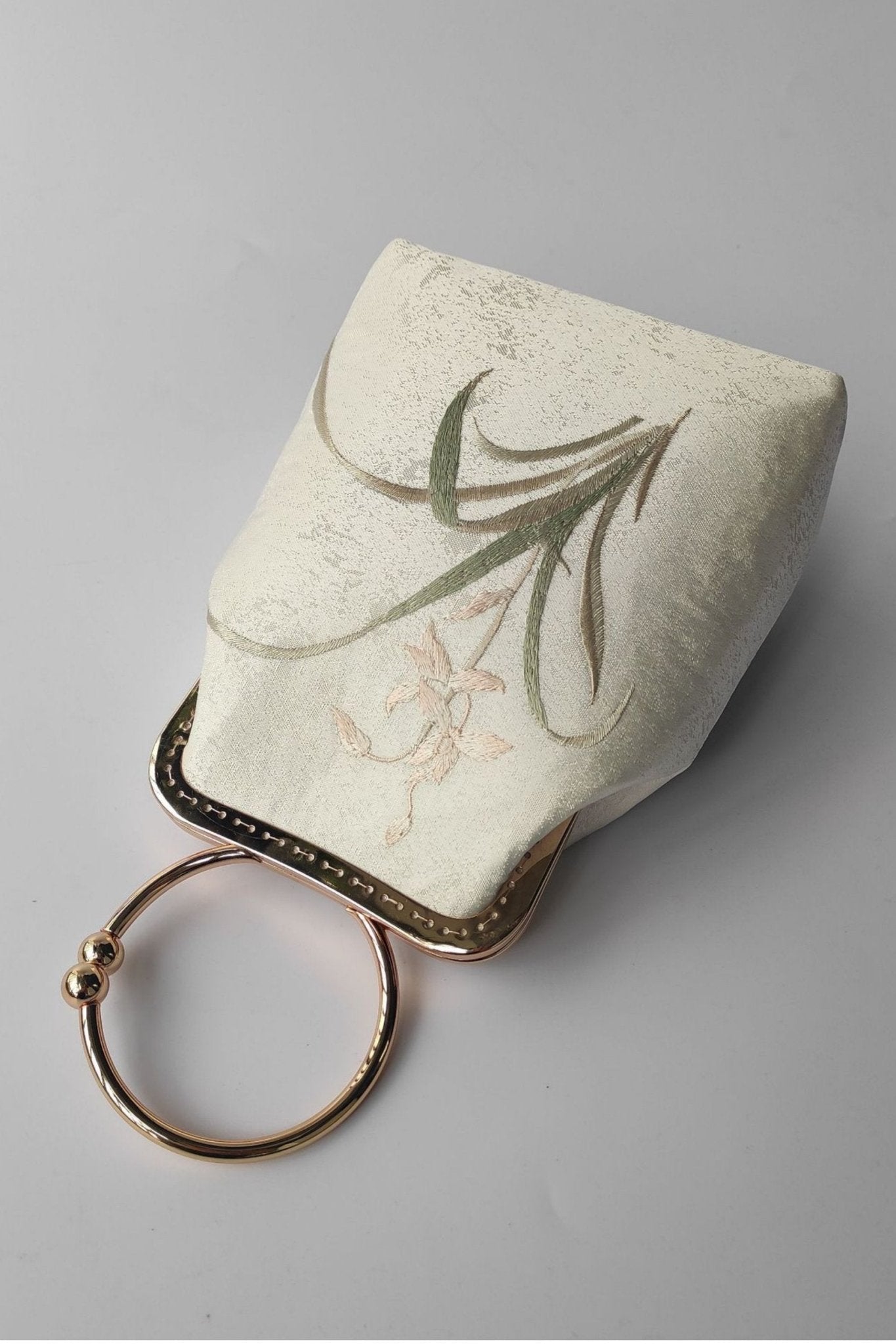 Bolsa Liz aus besticktem Satin