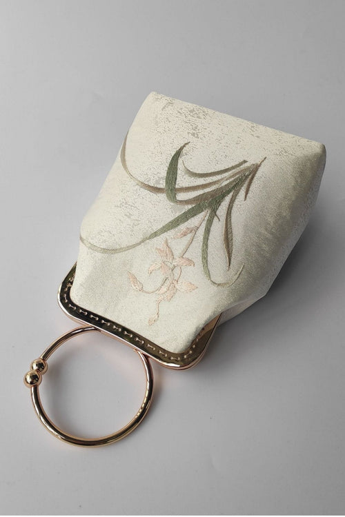 Bolsa Liz aus besticktem Satin