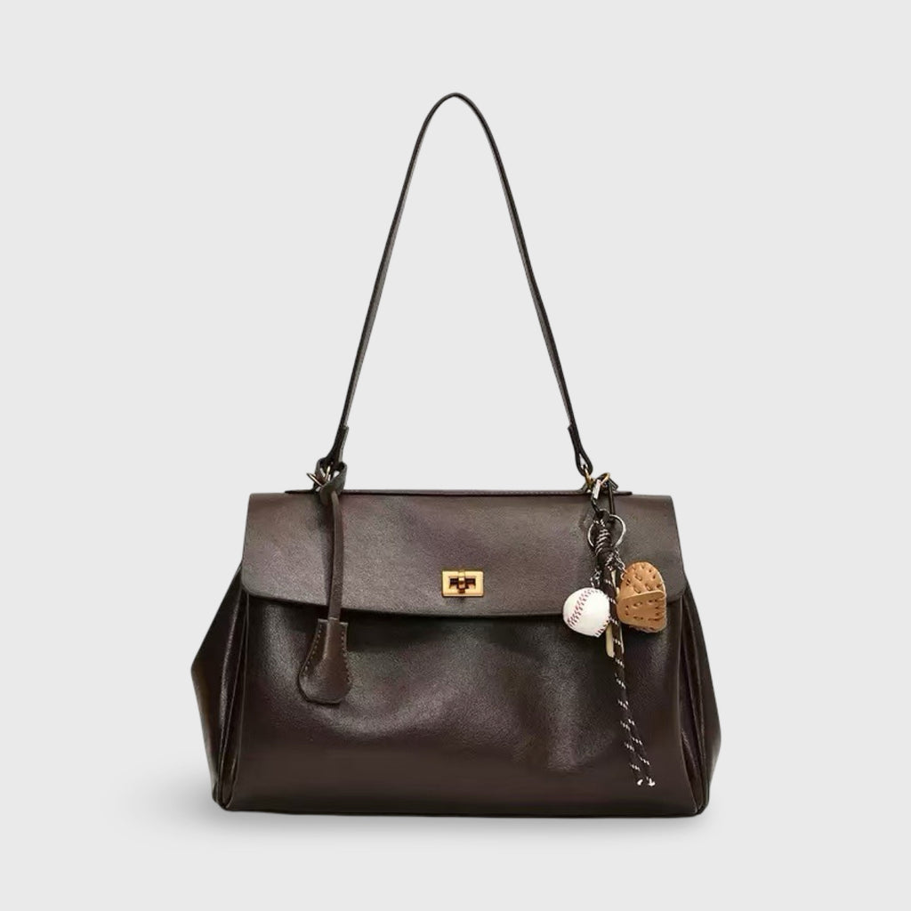 Vintage Lederhandtasche Ciara