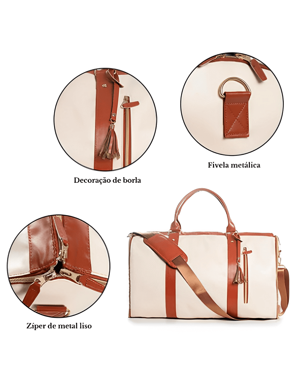 Multifunktionale Faltbare Damenreisetasche